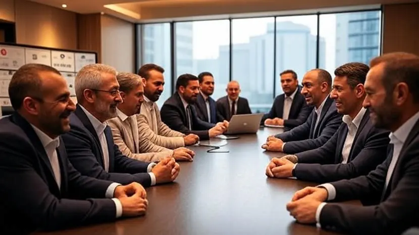 İş koçluğu ekibi Türkiye'de